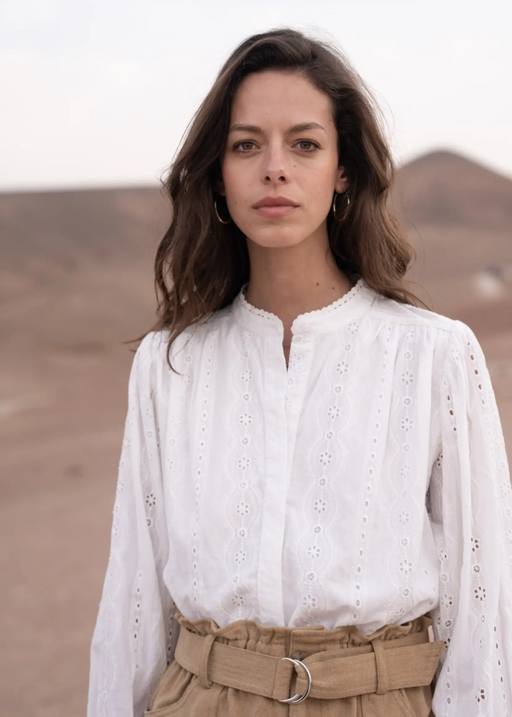 Garance Paris Ketty Embroidered Shirt