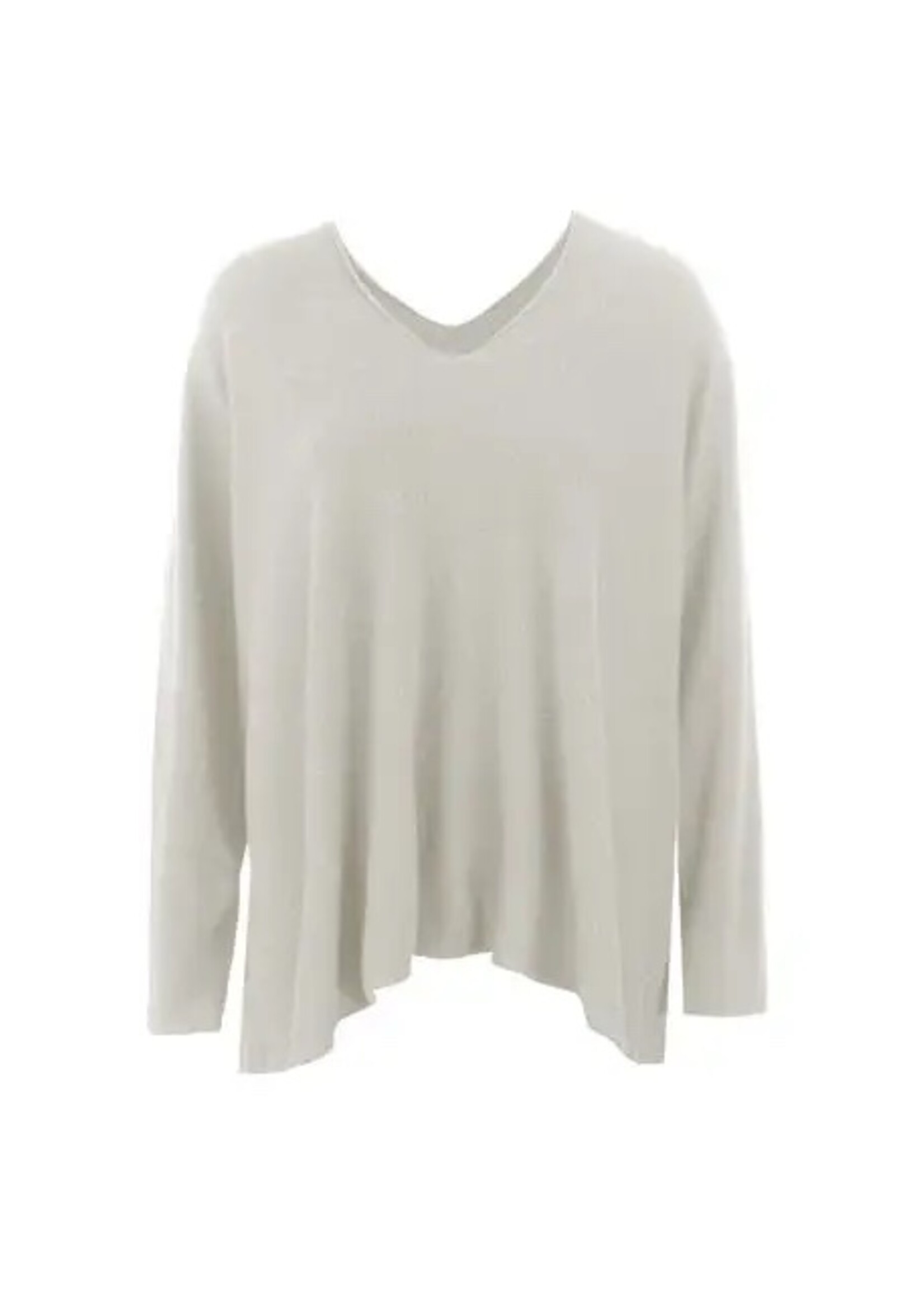 CobbleStone Living Claudia Knit V-Neck Sweater