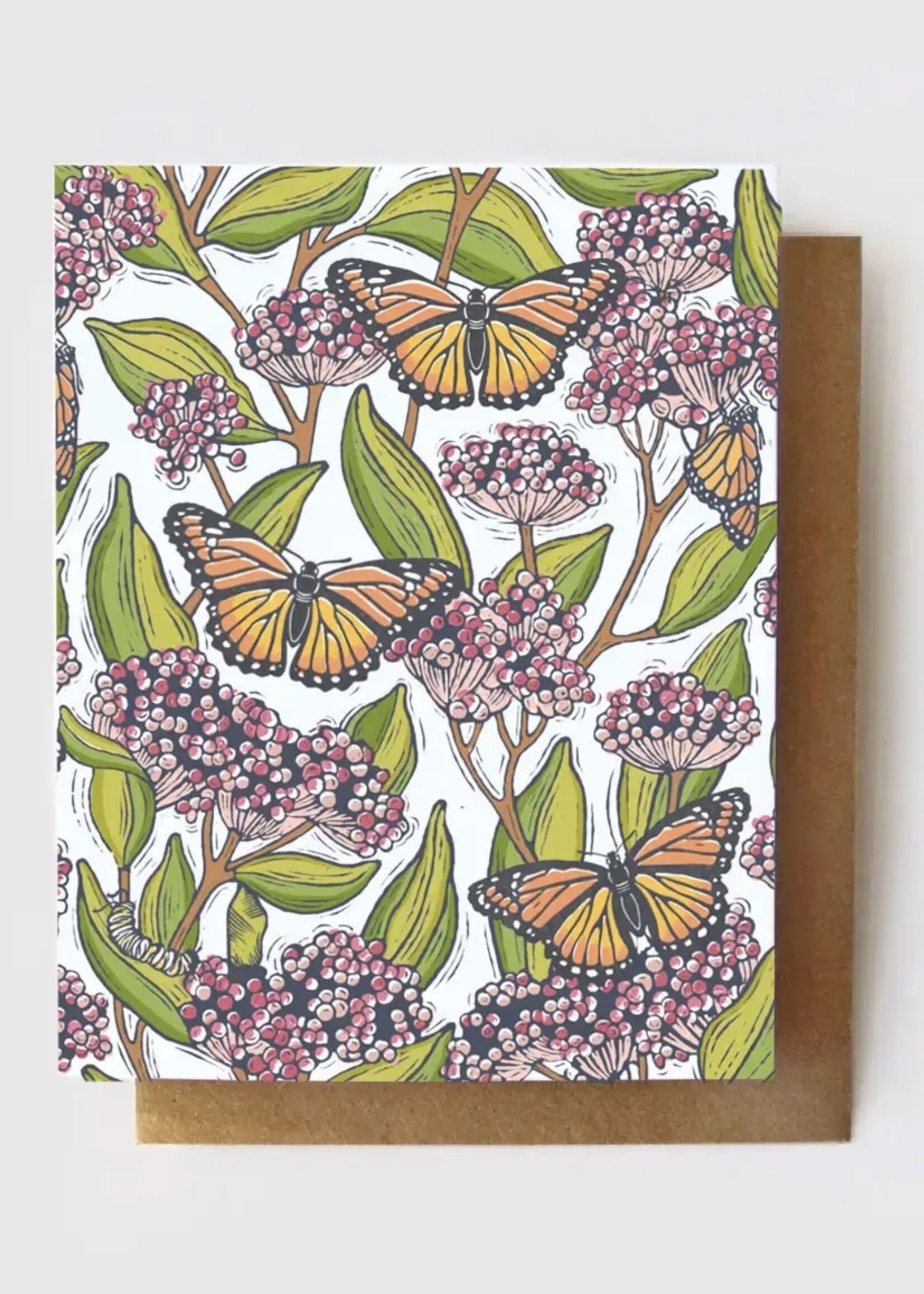 Root & Branch Paper Co. Butterfly Garden Eco Friendly Everyday Card