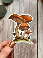 Fox & Fables Mushroom Bunch Sticker