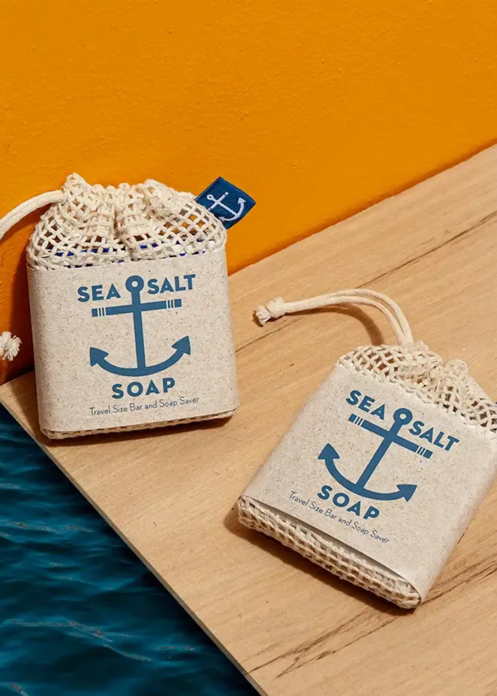 Kalastyle Swedish Dream Travel Size Sea Salt Soap Bar and Soap Saver