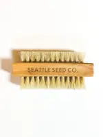 Seattle Seed Co. Vegetable and Nail Brush