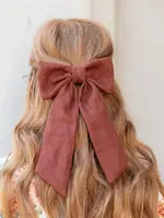 Femme Faire Linen Hair Bow