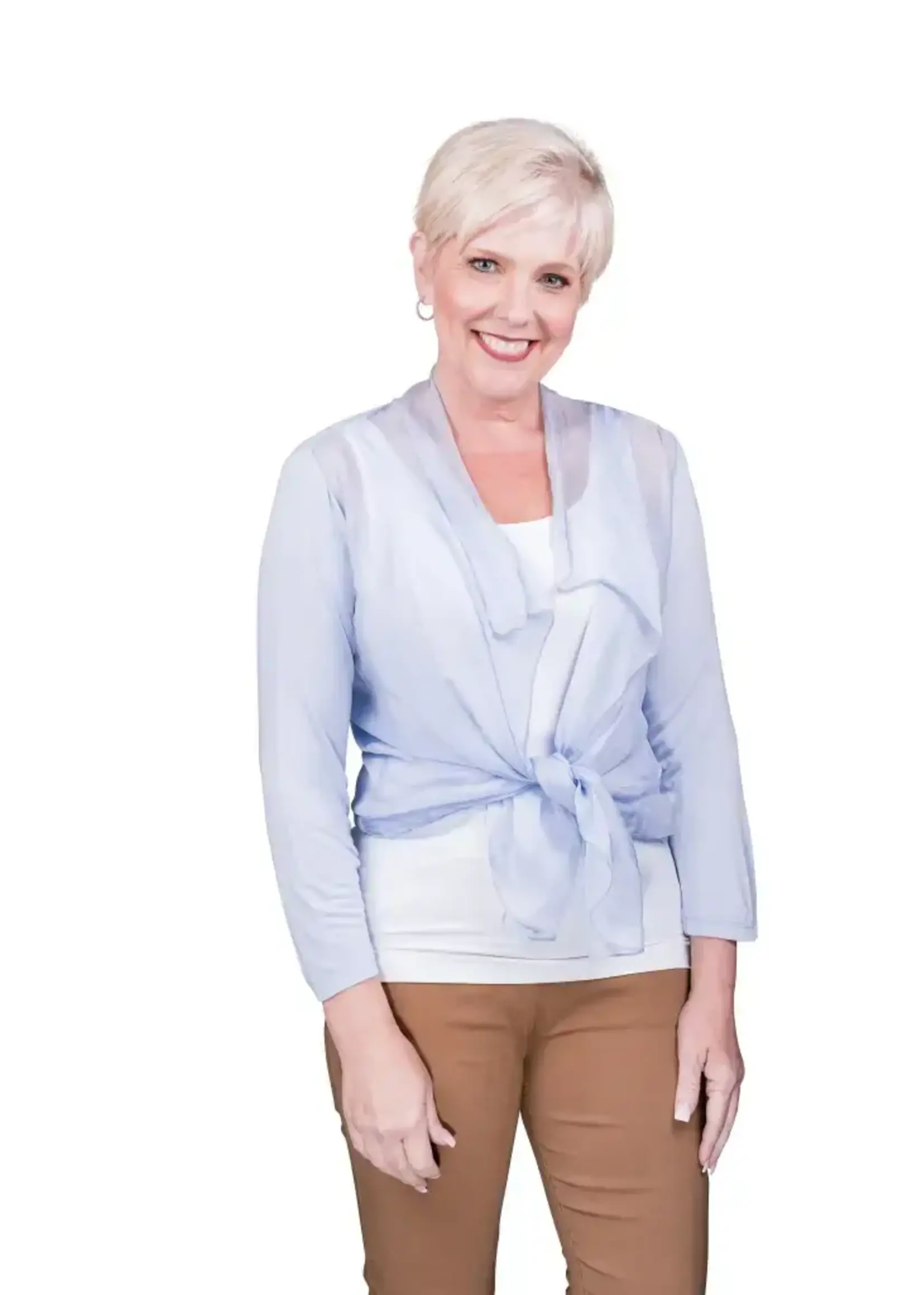 TINA Stephens Ansley Self Front Tie Wrap