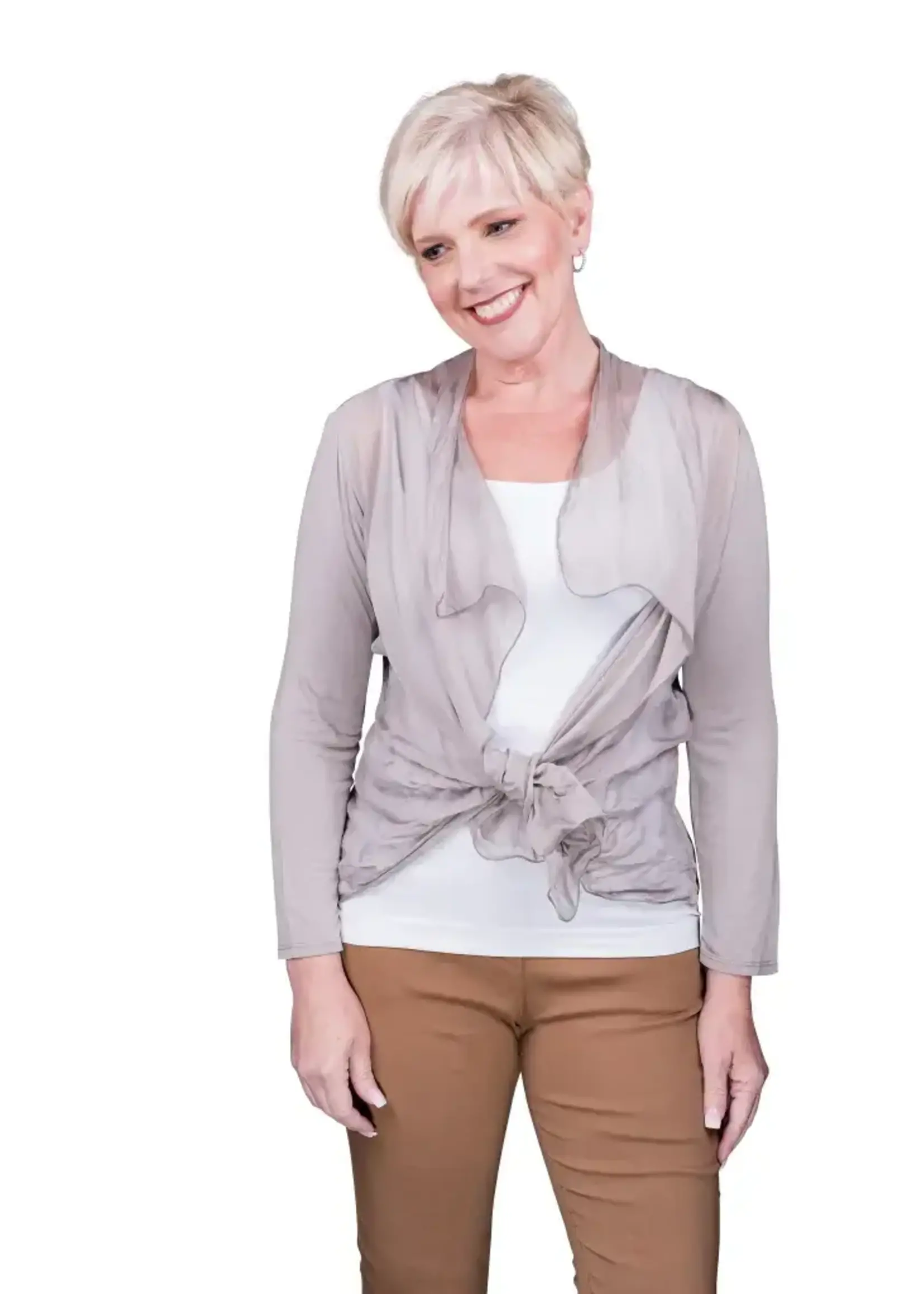 TINA Stephens Ansley Self Front Tie Wrap