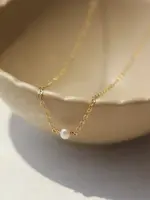 Token Jewelry Mini Pearl Necklace