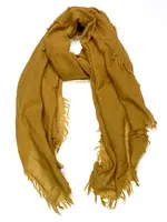 Dolma Bjorn Wool Scarf/Wrap Mustard