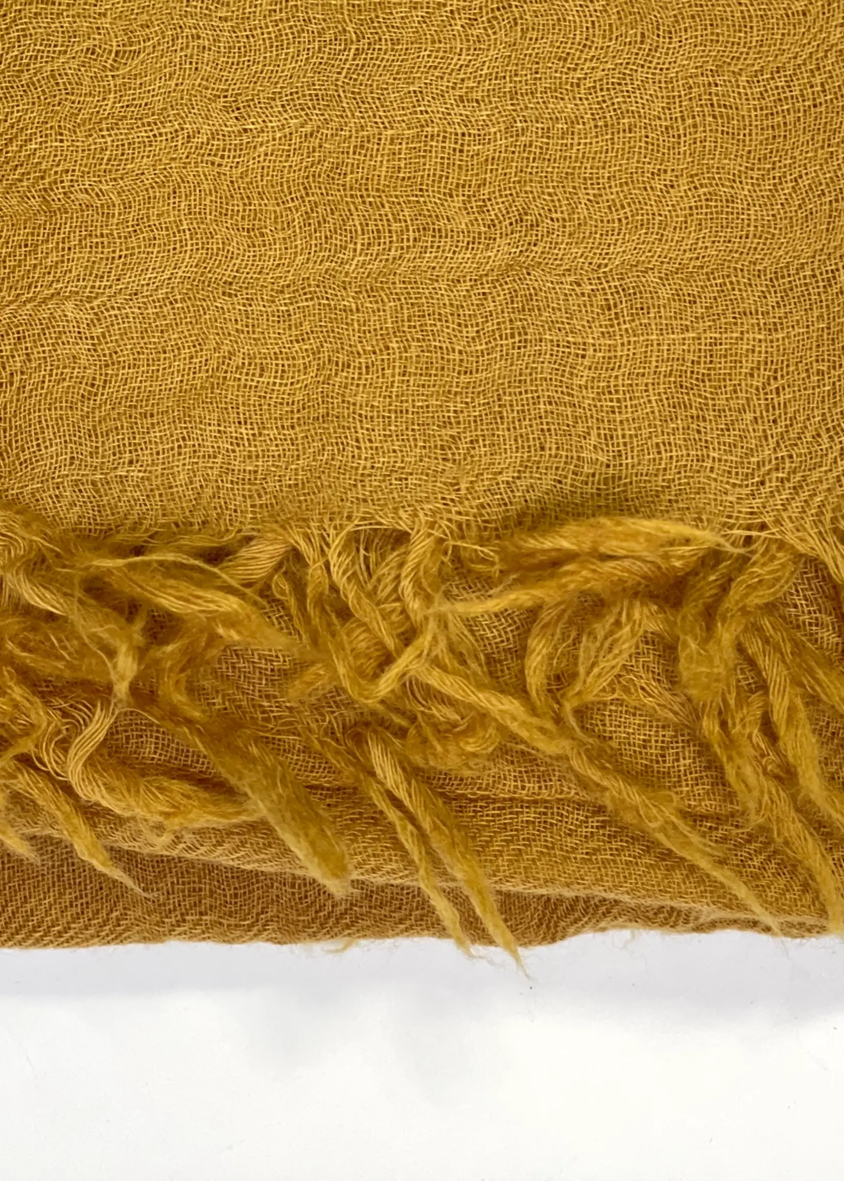 Dolma Bjorn Wool Scarf/Wrap Mustard