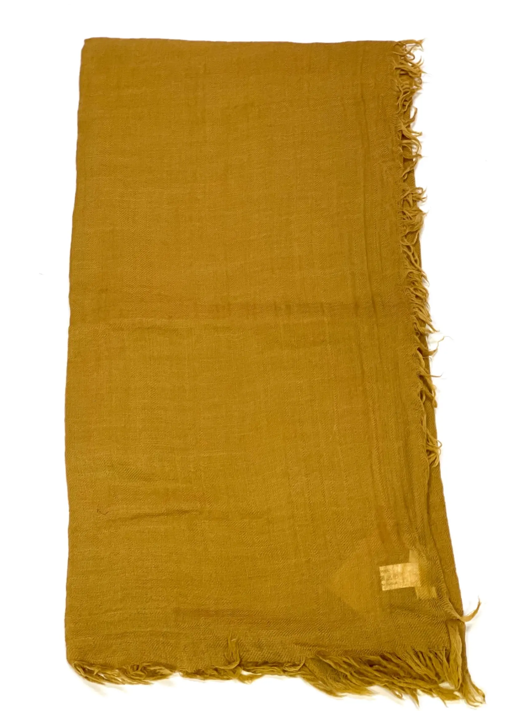 Dolma Bjorn Wool Scarf/Wrap Mustard
