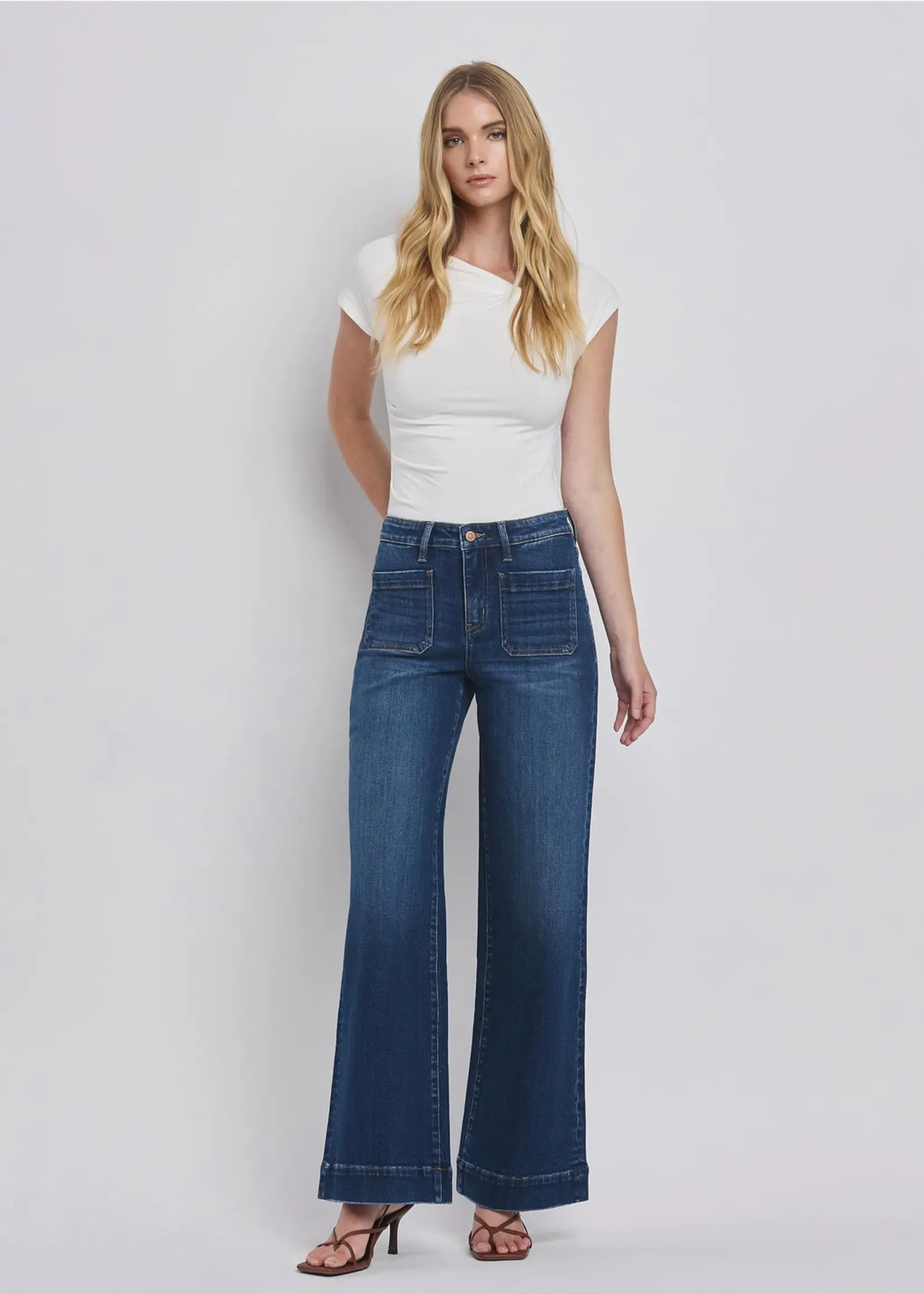 Flying Monkey High Rise Wide Trouser
