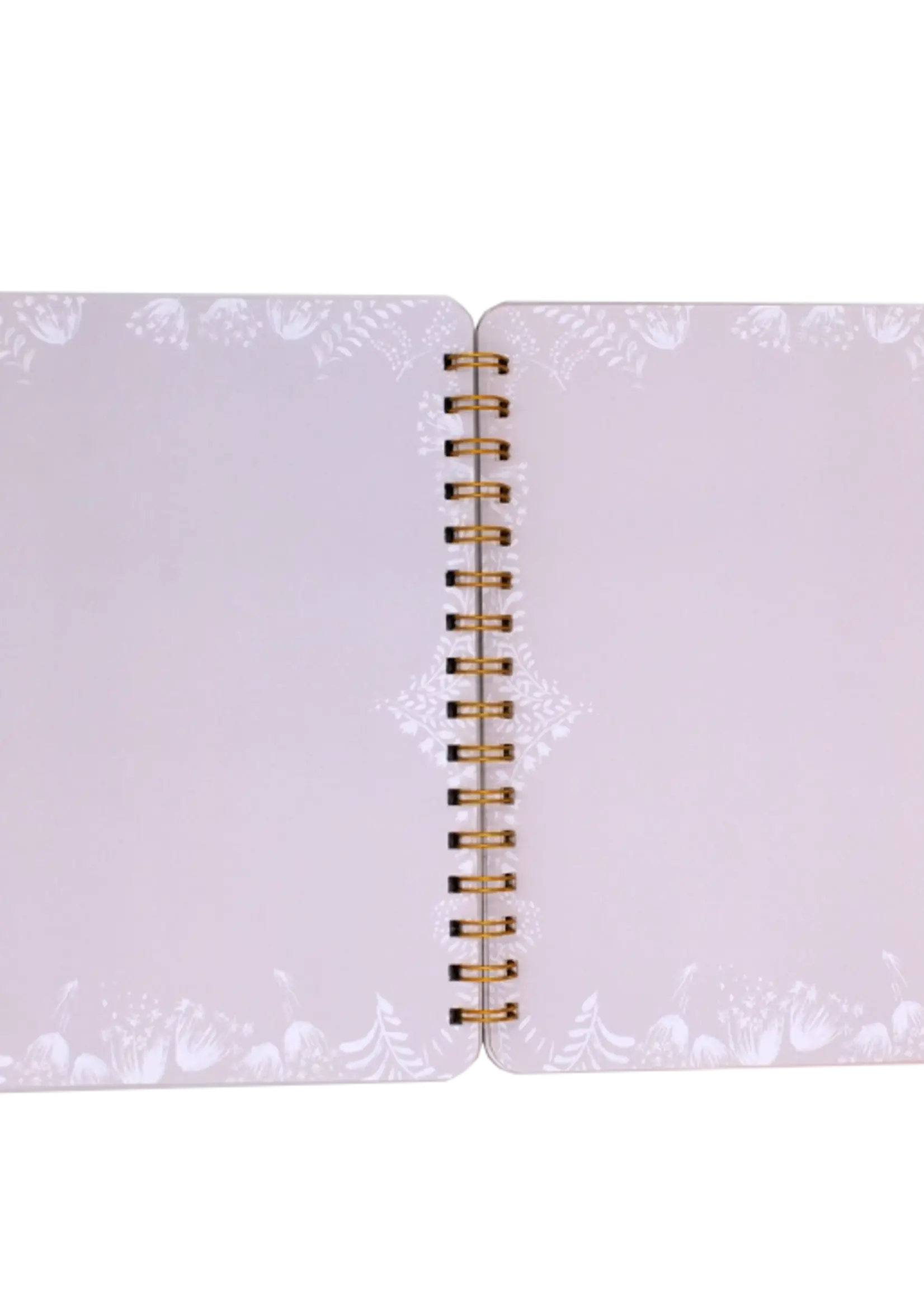 PAPAYA Spiral Notebook Cosmo Lace