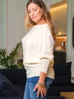 TINA Stephens Mylah Seriously Soft Batwing Sweater