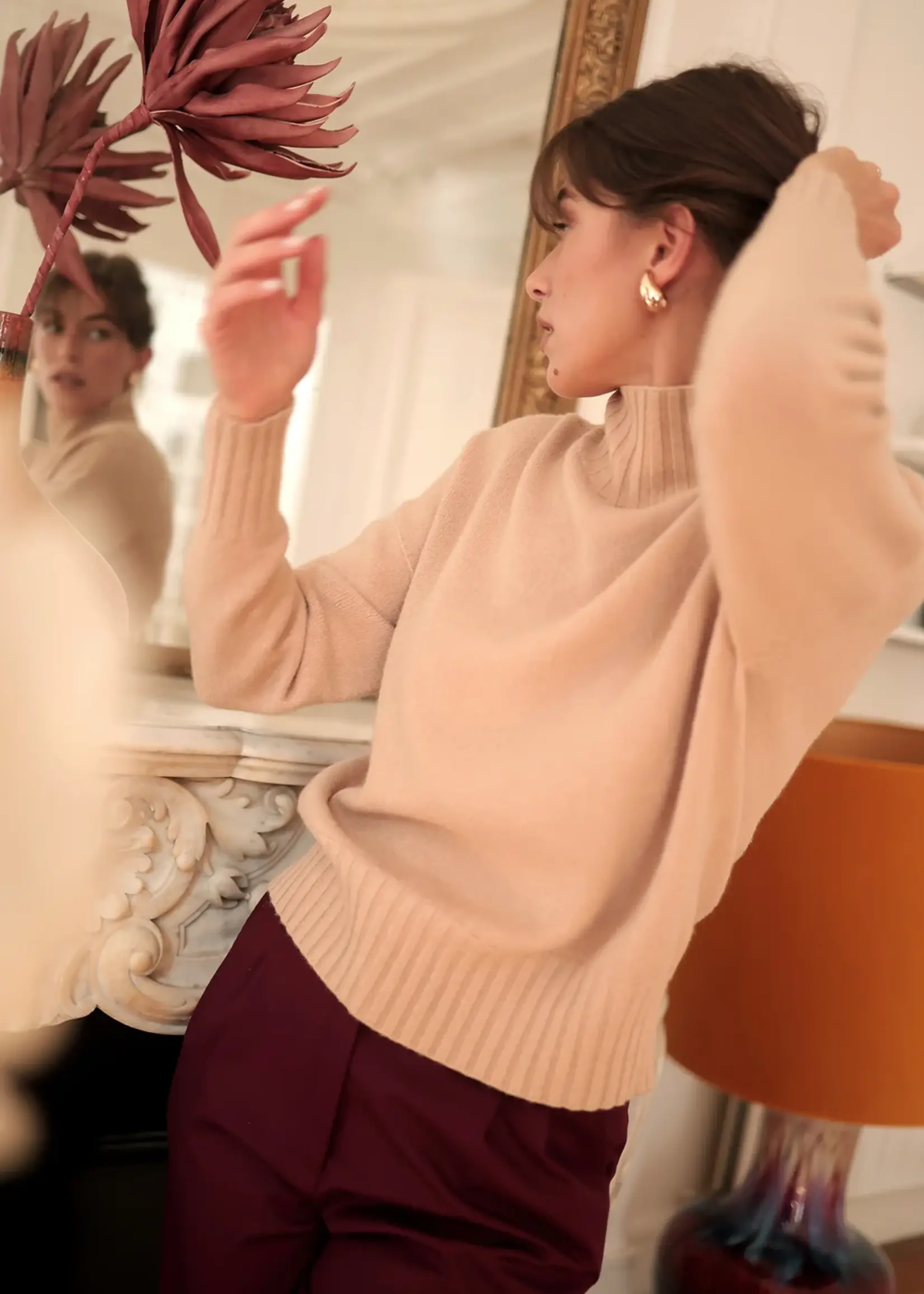 Laura Laval Paris Marco High Neck Sweater