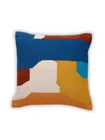 Casa Amarosa Ladakh Handcrafted Throw Pillow Multi