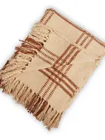Casa Amarosa Cotton Boucle Throw Blanket