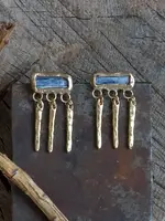 Emilie Shapiro River Earrings~Blue Kyanite