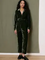 Garance Paris Toscane Velvet Jumpsuit