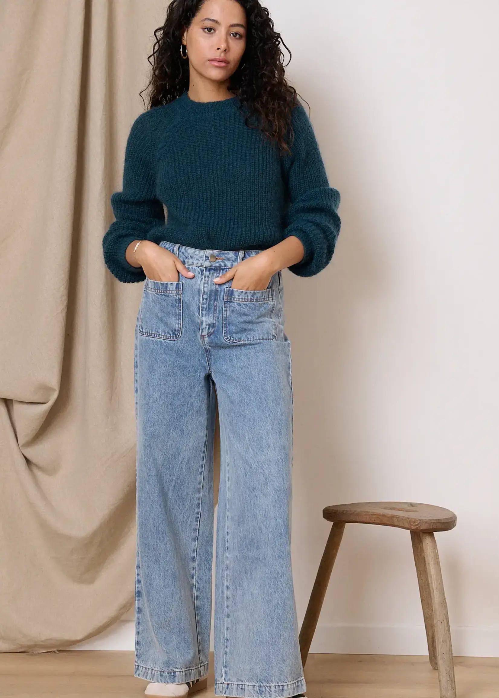 MA_JULIUS ユリウス ACRYLIC MOHAIR JERSEY JM MOHAIR V-NECK SWEATER – The Real McCoy's
