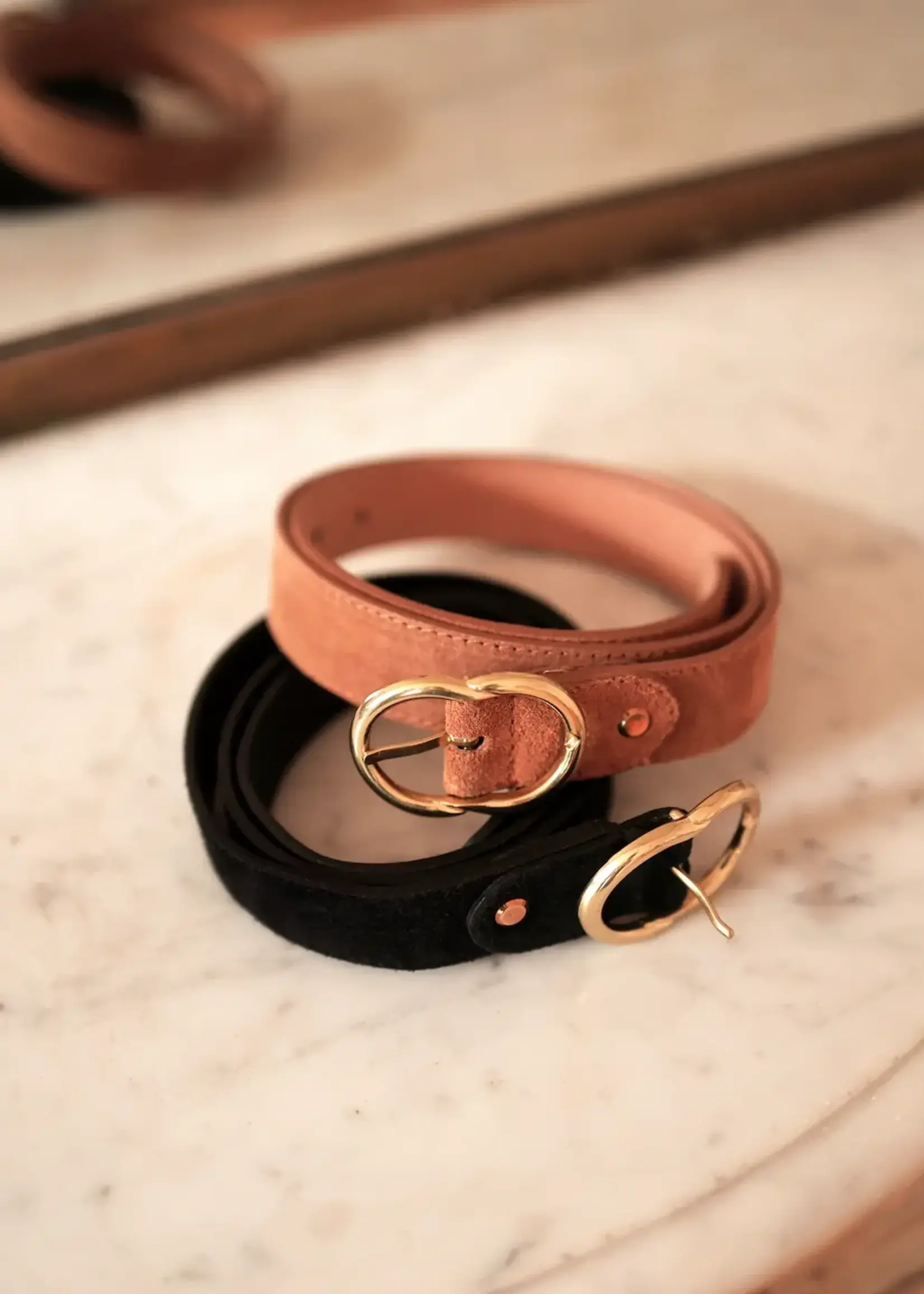 Laura Laval Paris Claude Suede Belt