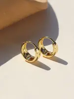 Token Jewelry Mia Huggie Hoop
