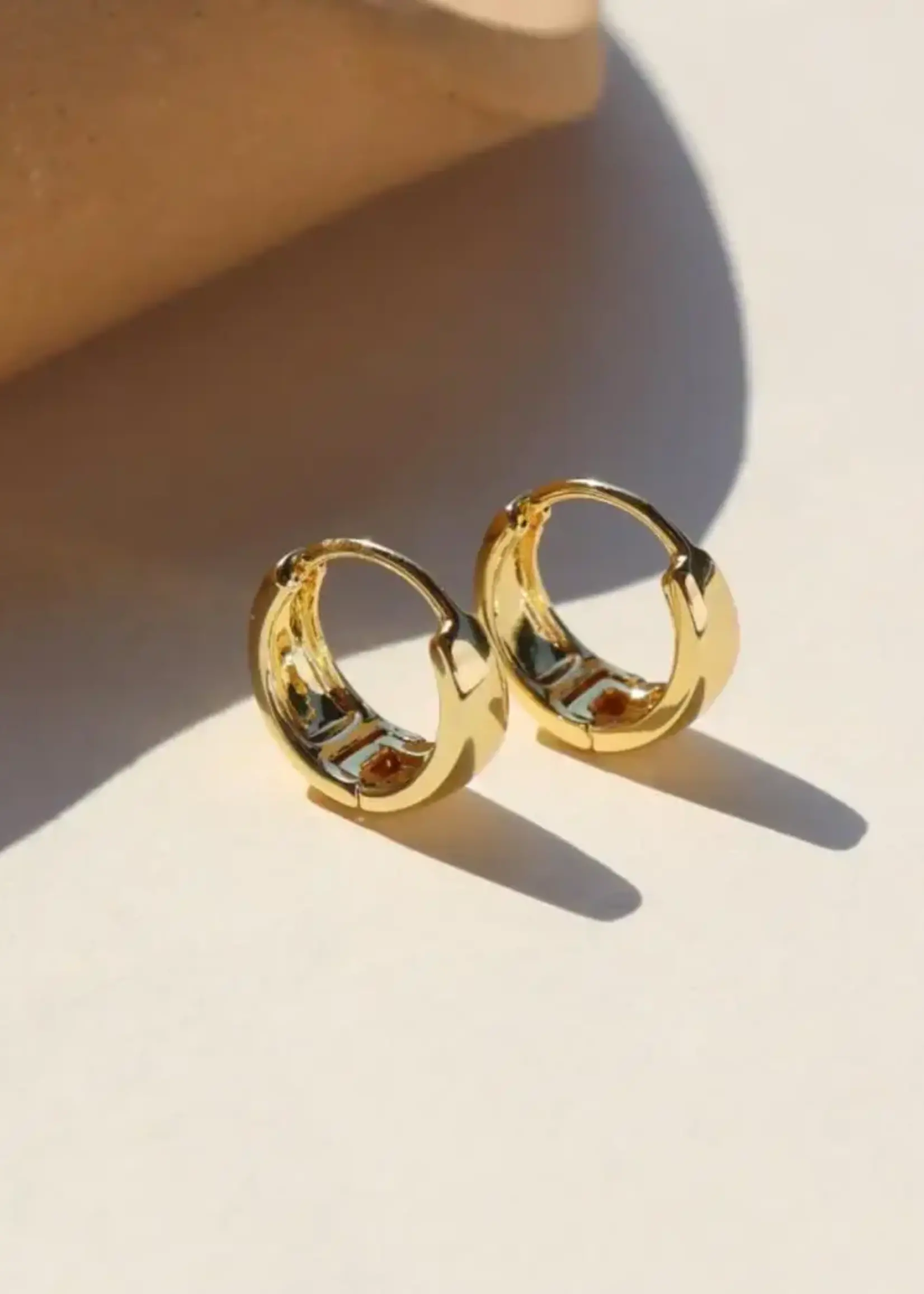 Token Jewelry Mia Huggie Hoop