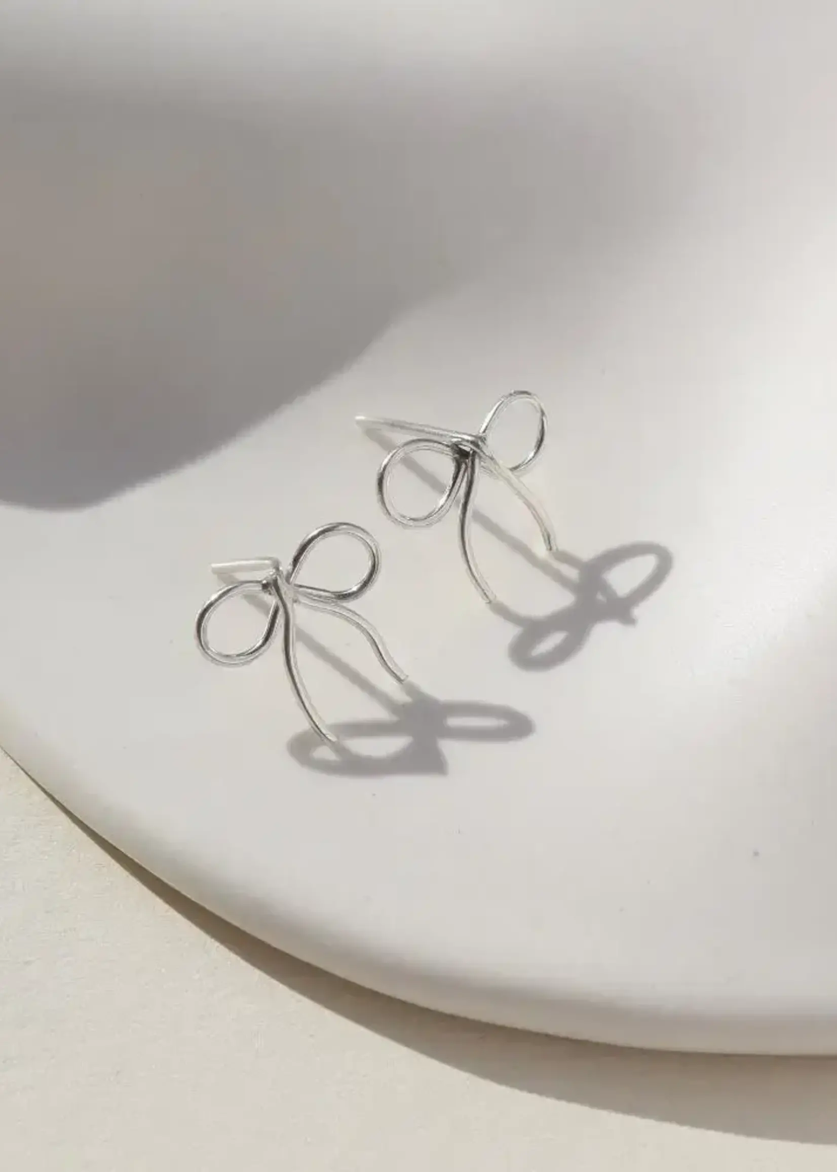 Token Jewelry Mini Bows Sterling