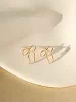 Token Jewelry Mini Bows Gold Filled