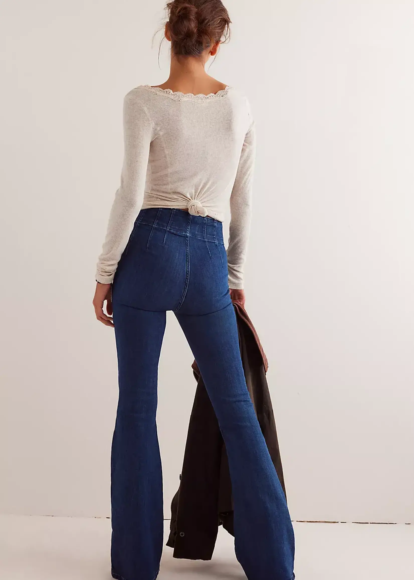 Free People Jayde Flare Night Sky