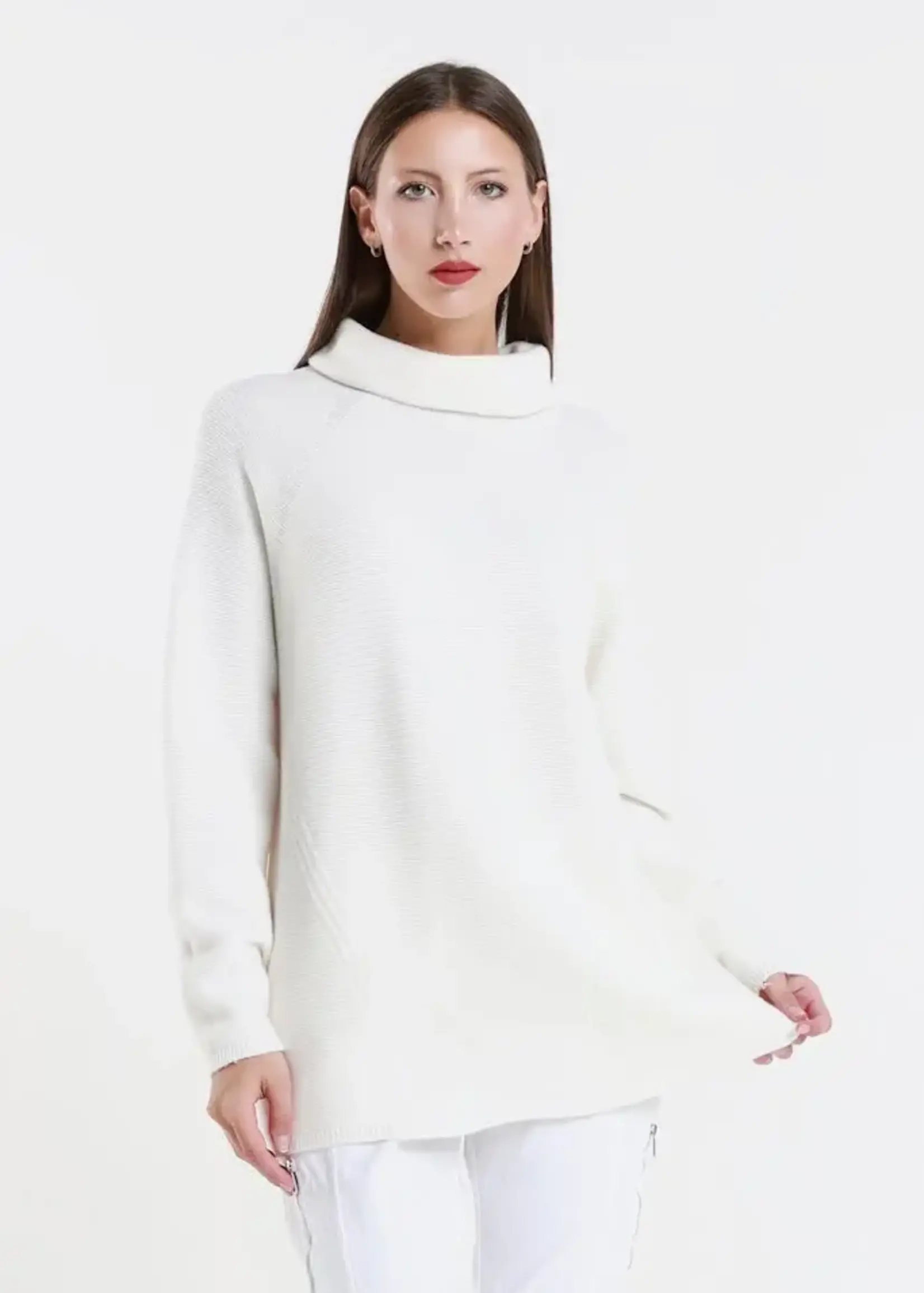 TINA Stephens Jacqueline Seriously Soft Cowl Neck Tunic