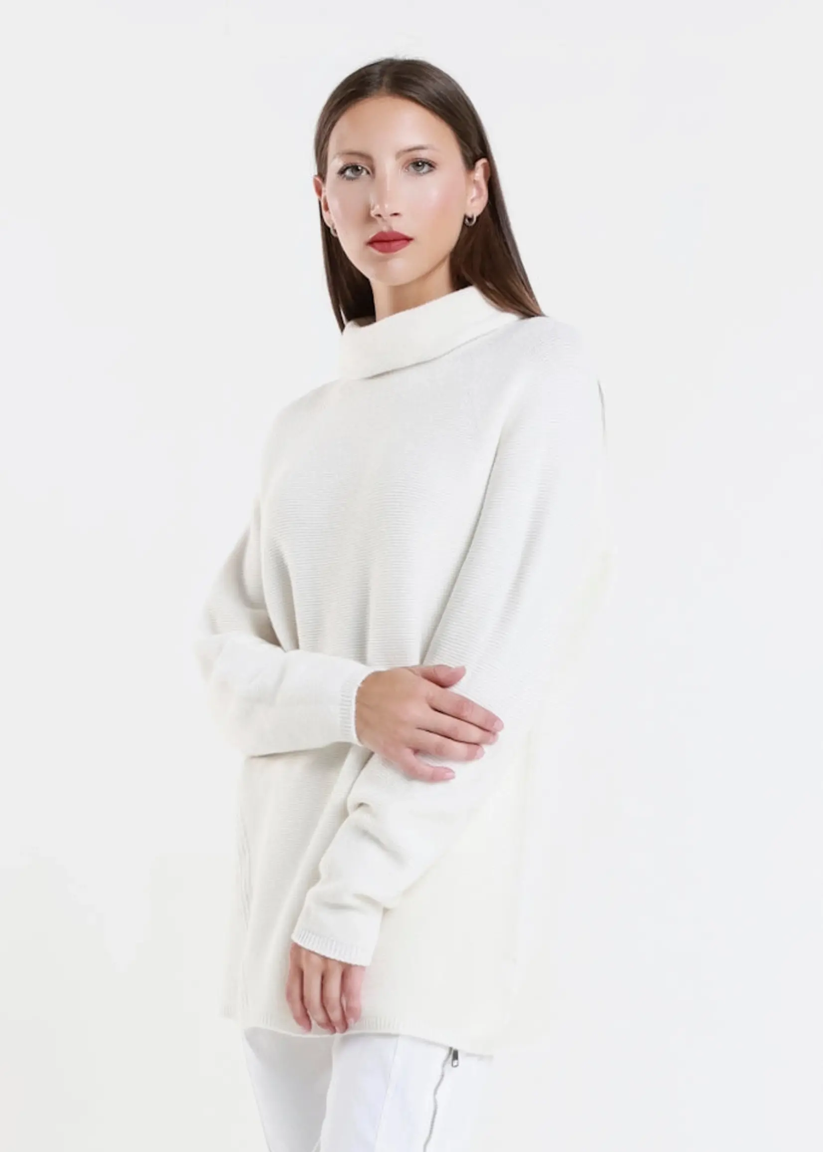 TINA Stephens Jacqueline Seriously Soft Cowl Neck Tunic