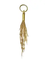 Wildwood Oyster Co. Wildwood Oyster Co. Leather Seaweed Fringe Tassel Sand