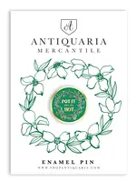 Antiquaria Pot It Like It's Hot Enamel Pin