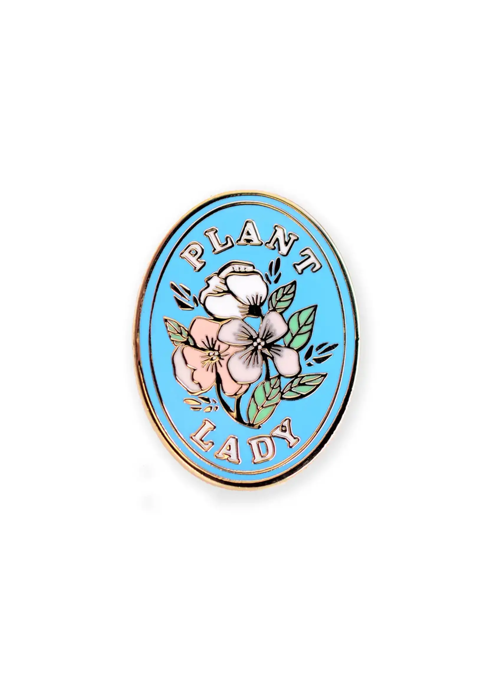 Antiquaria Plant Lady Enamel Pin