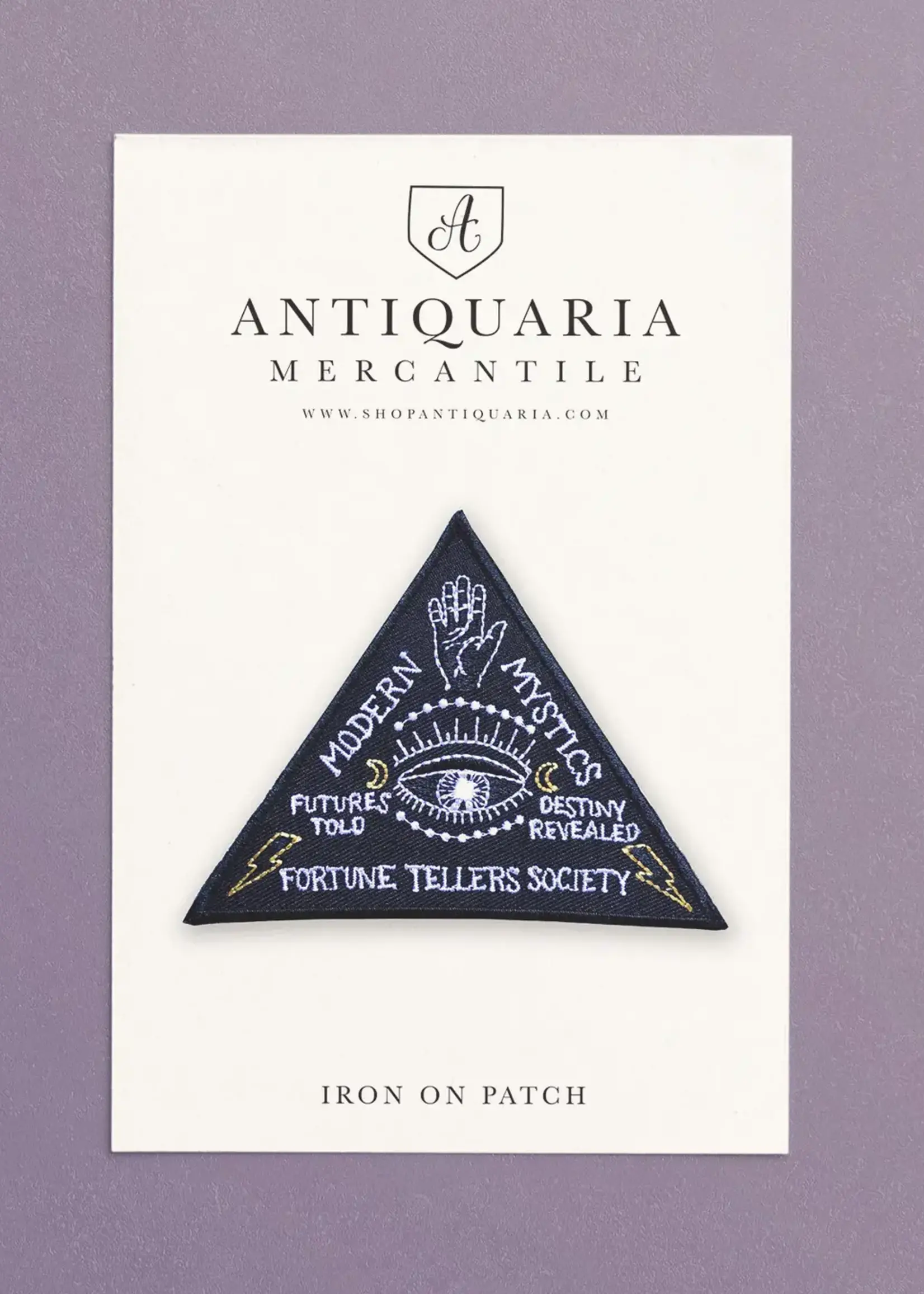 Antiquaria Modern Mystic Embroidered Patch