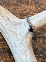 Jackie Haines Jewelry Gem Stacker Size 6 Garnet