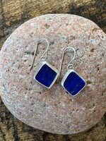 Jackie Haines Jewelry Lapis Dangle, Hooks