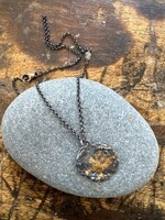 Jackie Haines Jewelry Reticulated round, labradorite beads