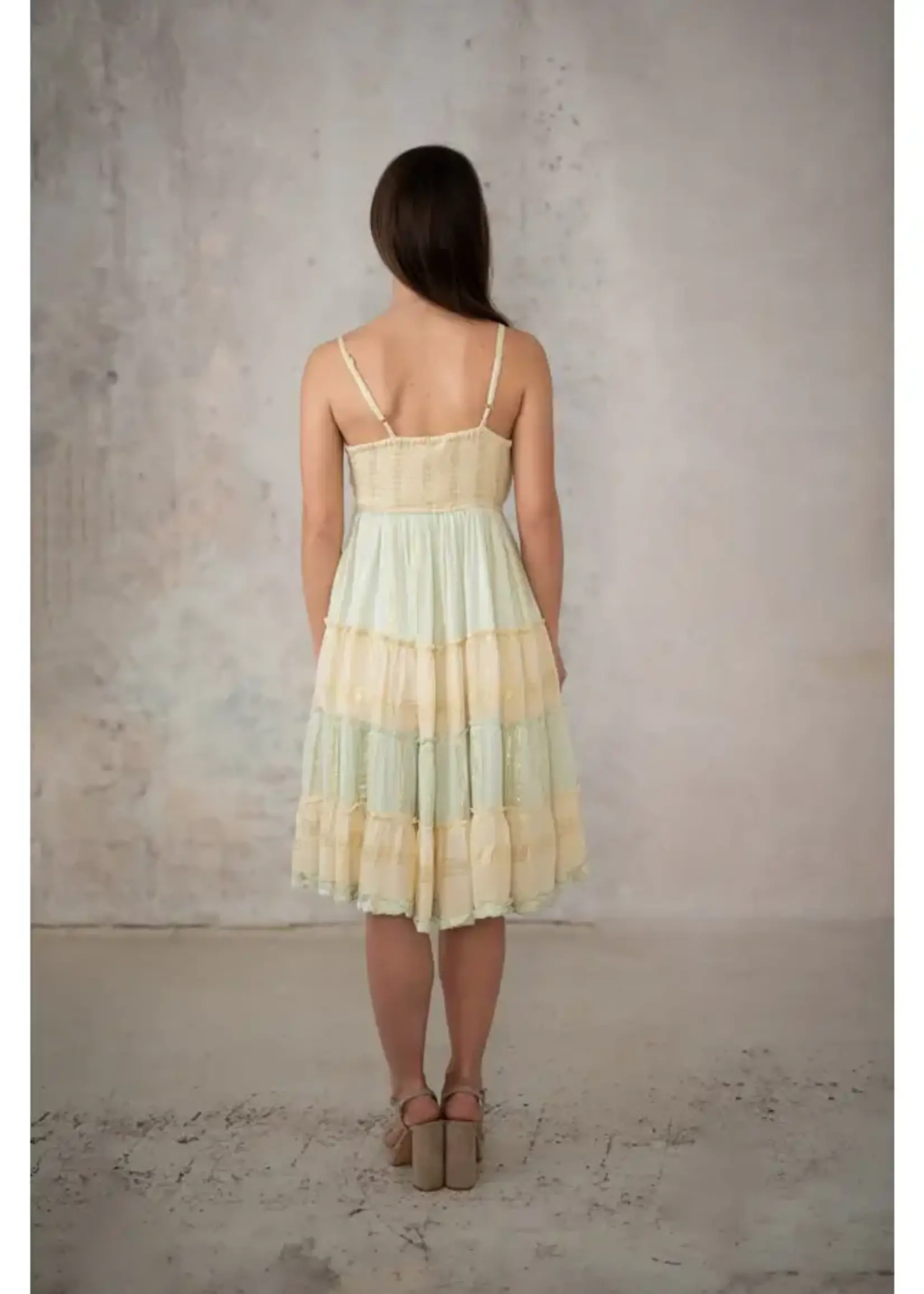 Lula Natura Marra Dress Aquamarine