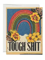 Red Cap Cards Tough Shit Card