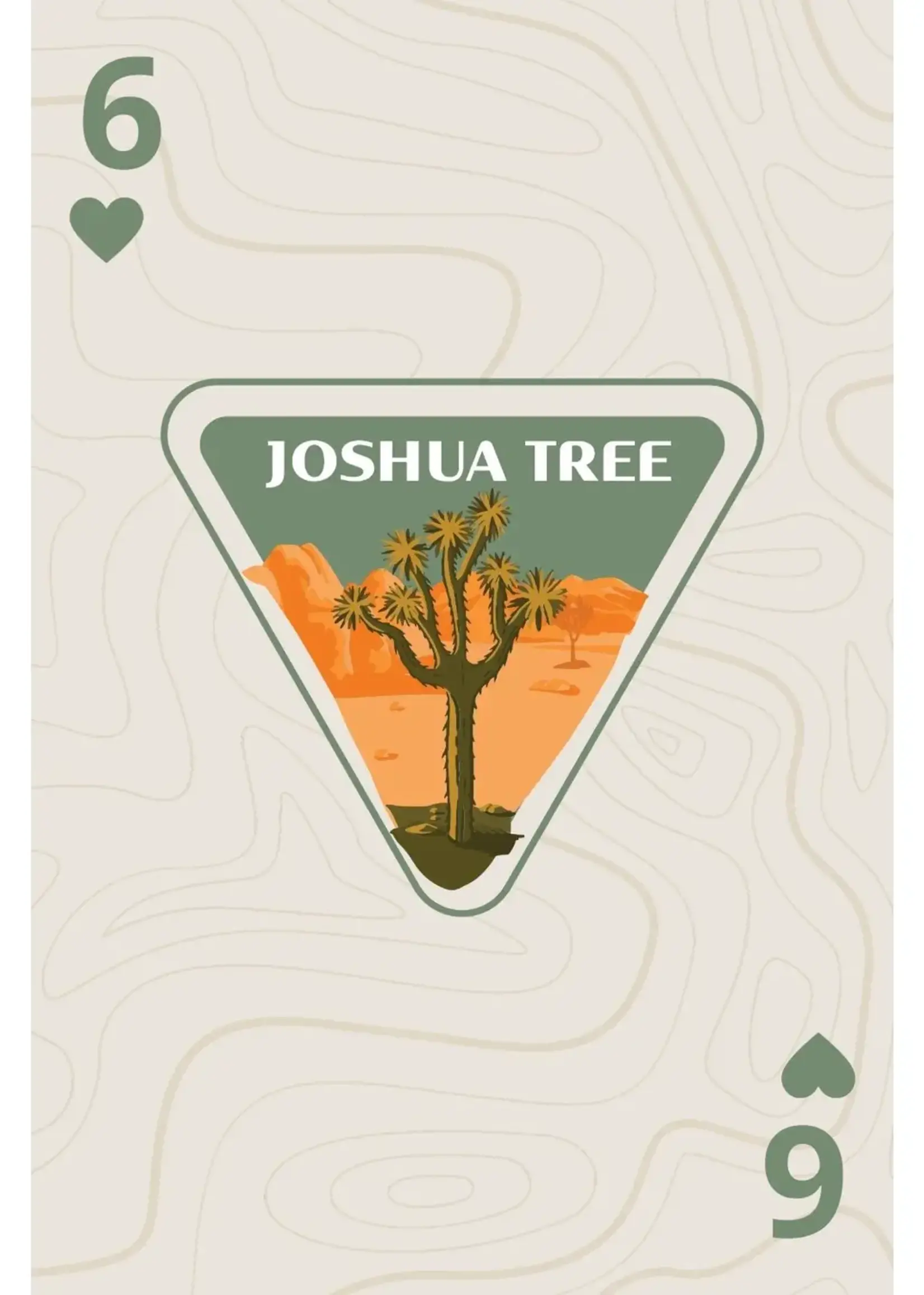 Wondery Parks of the USA Playing Cards