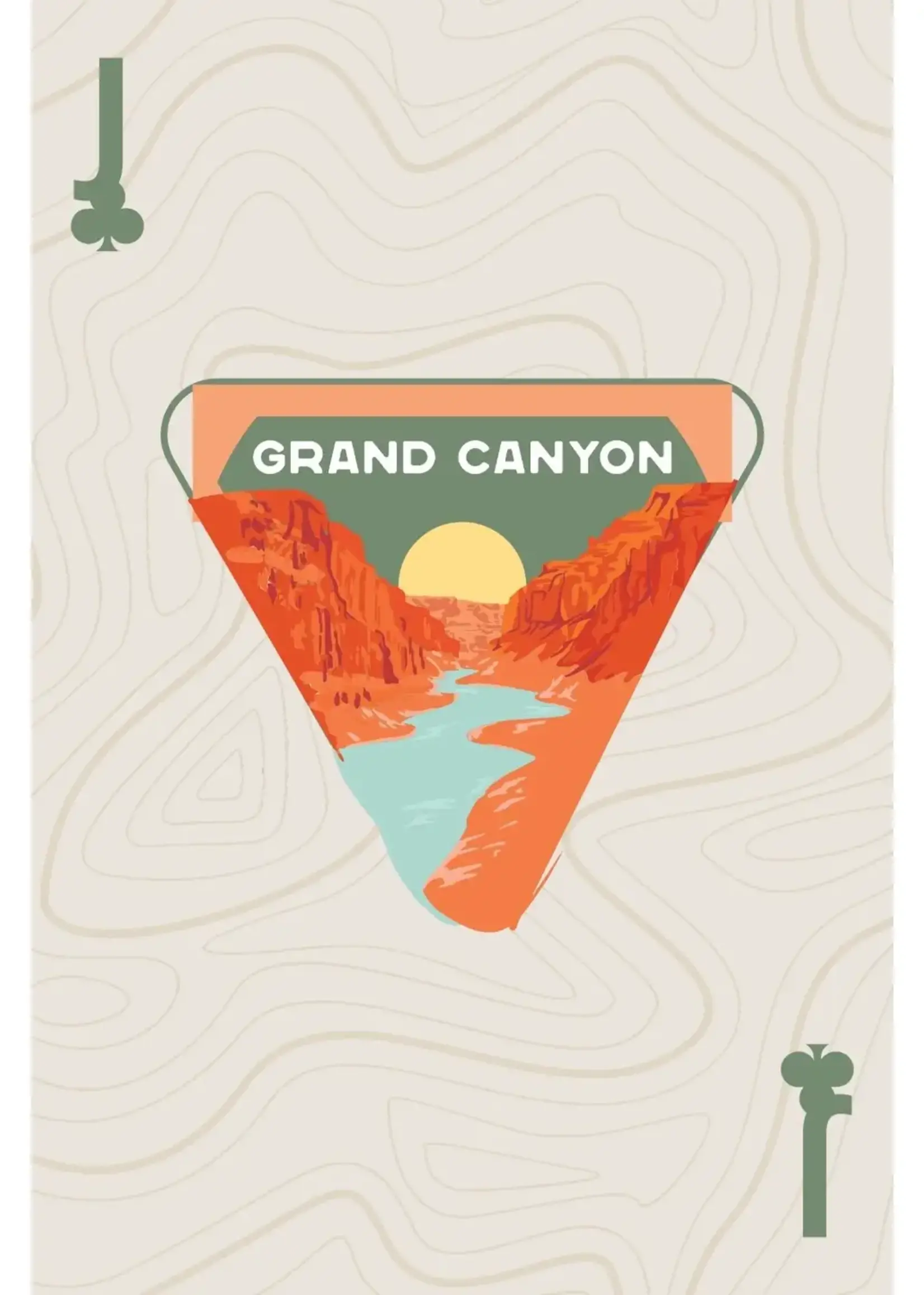 Wondery Parks of the USA Playing Cards