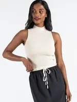 Ottoman Mock Neck Top