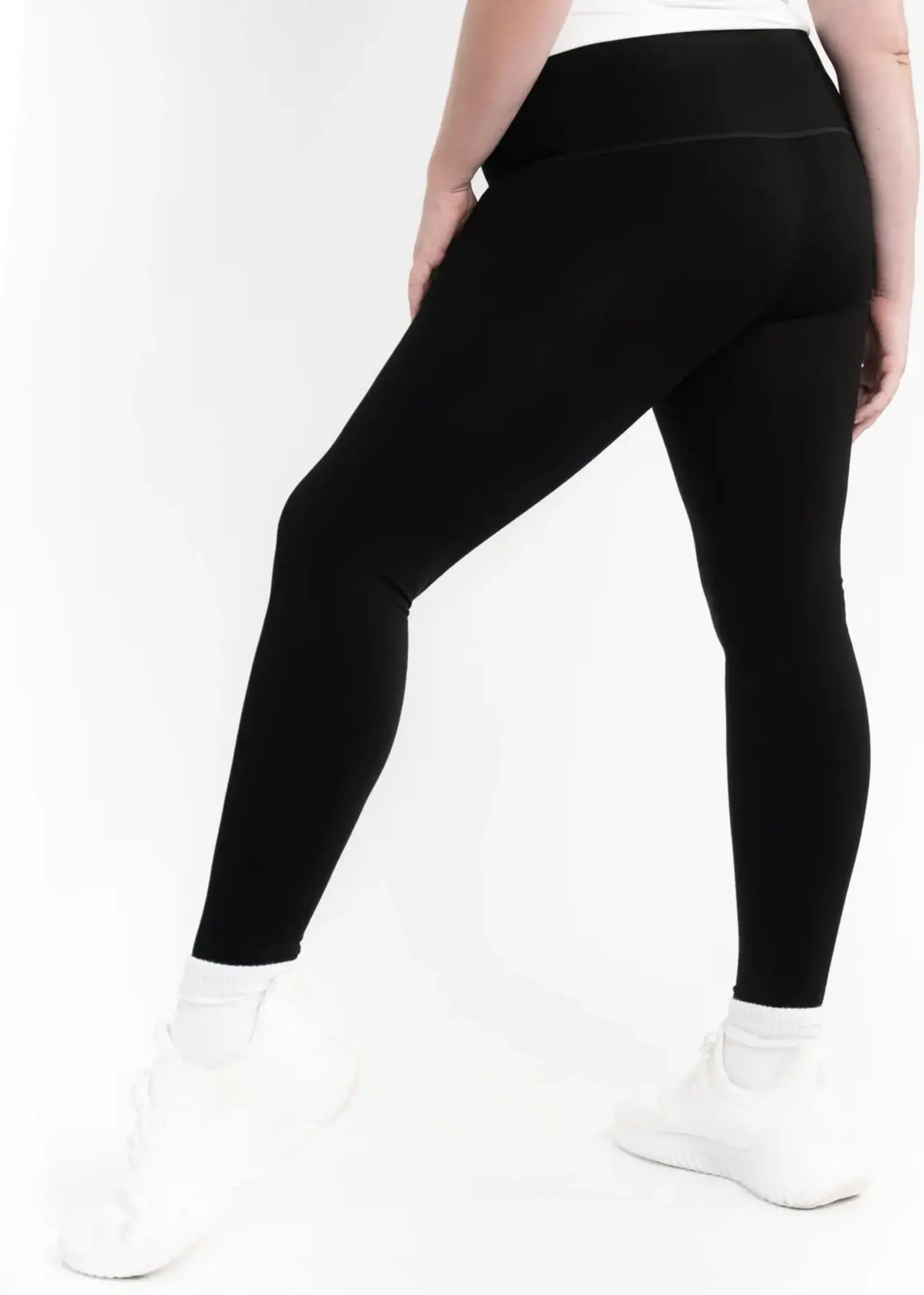Elietian High Waist Leggings Curvy