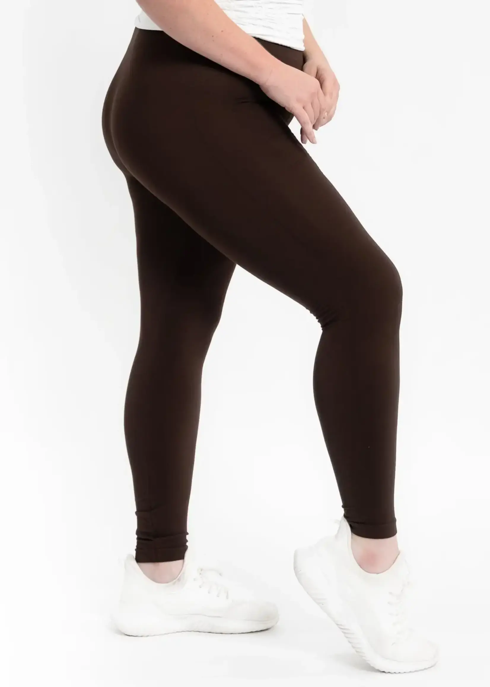 Elietian High Waist Leggings Curvy