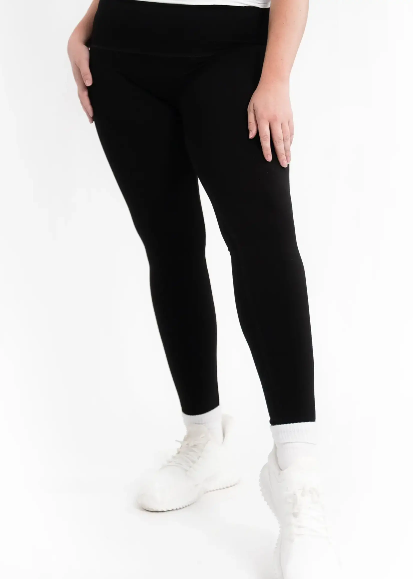 Elietian High Waist Leggings Curvy