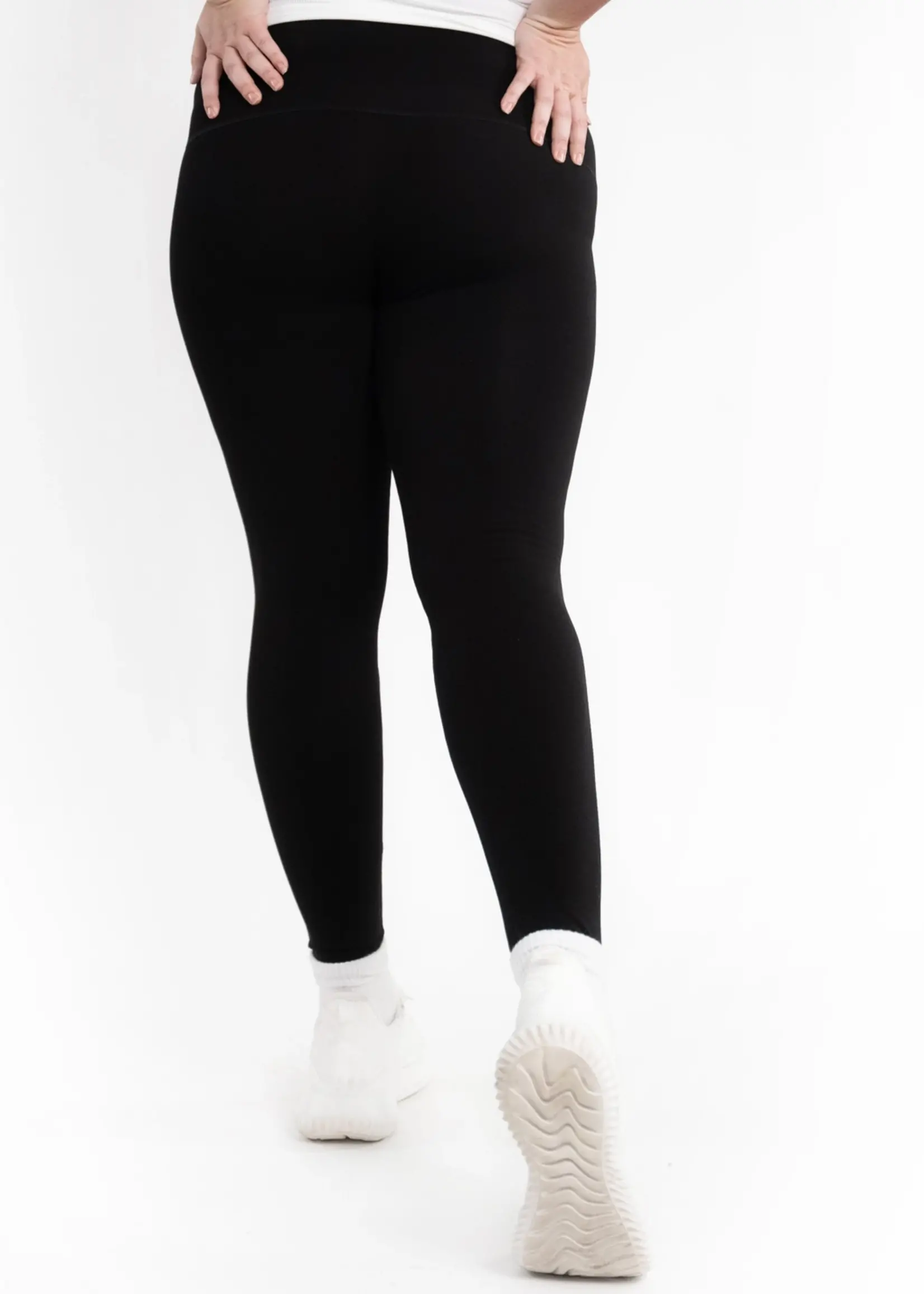 Elietian High Waist Leggings Curvy