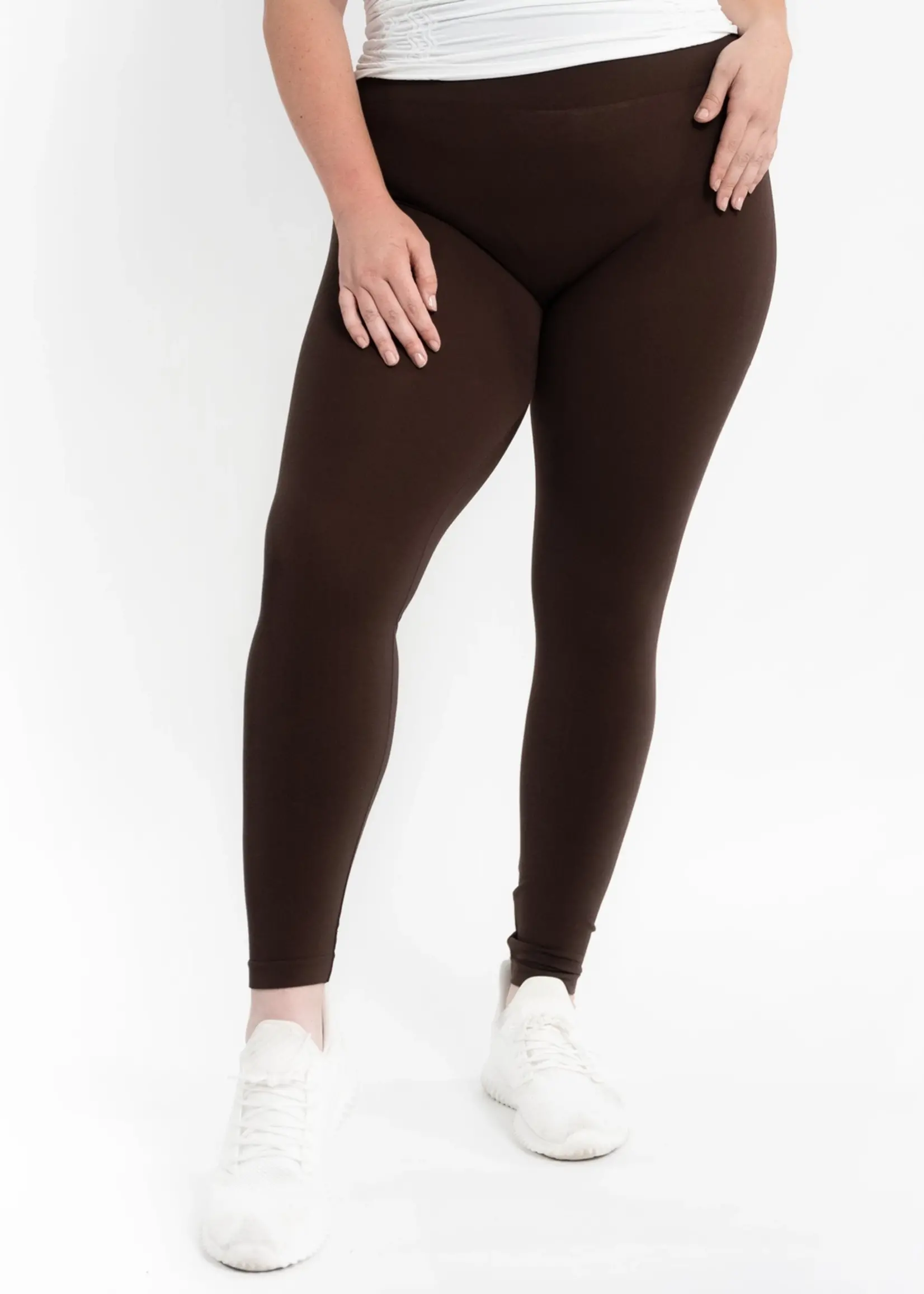 Elietian High Waist Leggings Curvy