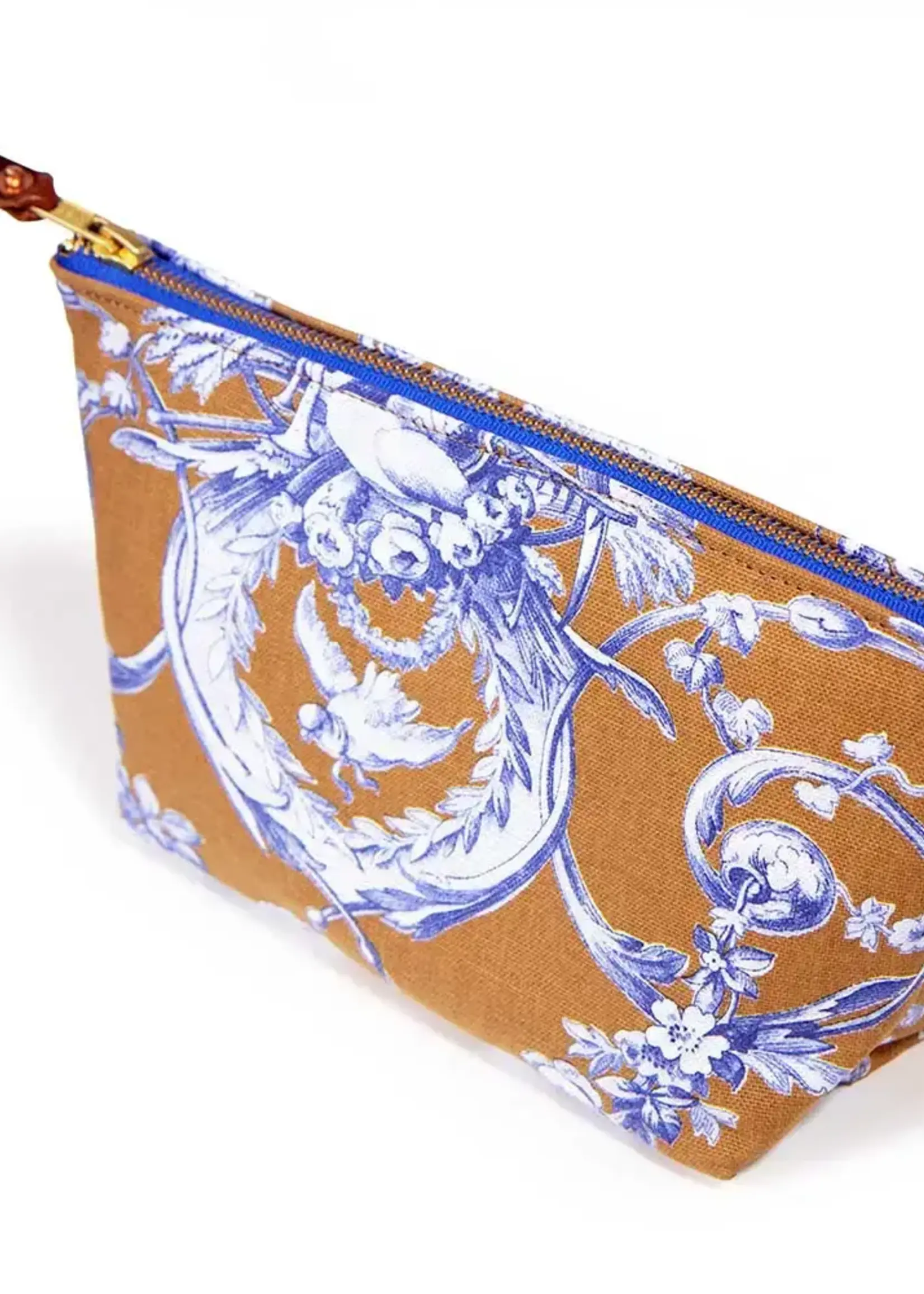 General Knot & Co. Oak & Ink Toile Travel Clutch