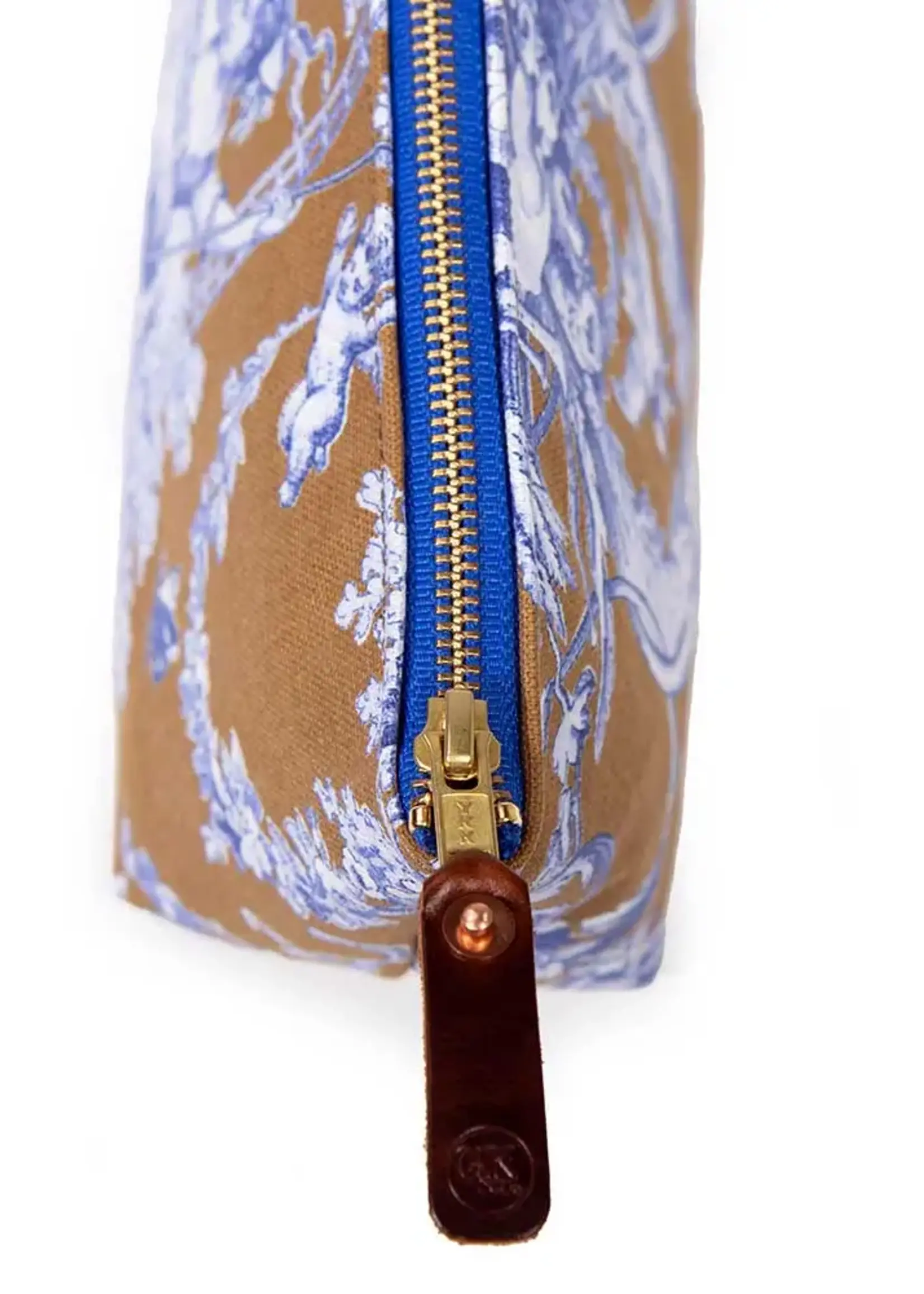 General Knot & Co. Oak & Ink Toile Travel Clutch
