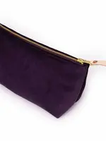 General Knot & Co. Velvet Travel Clutch Royal Purple